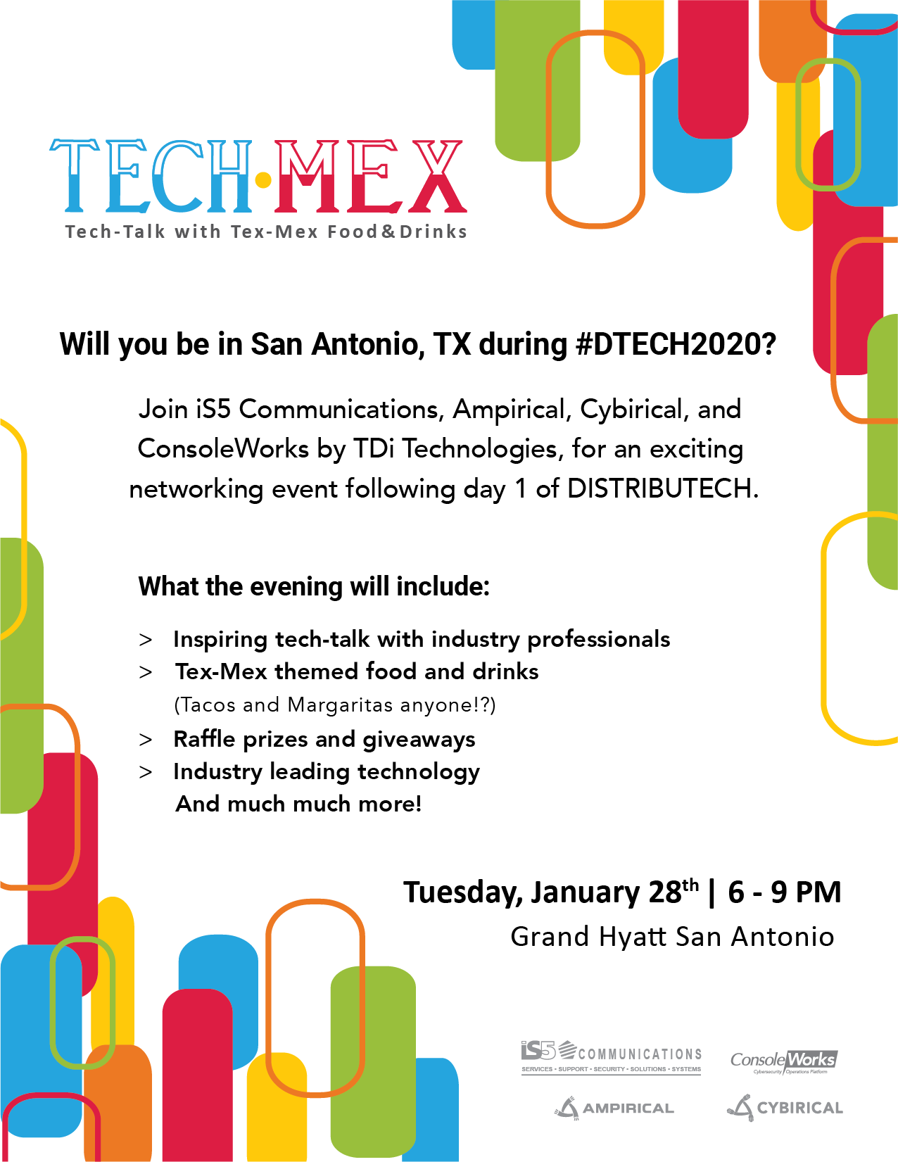 You're Invited! Tech-Mex Networking Event at DTECH2020